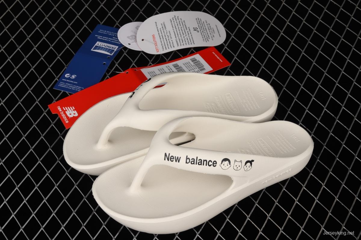 New balance NB x TAW&TOE illustrator co-named beach leisure flip-flop flip-flops SD5601GIV