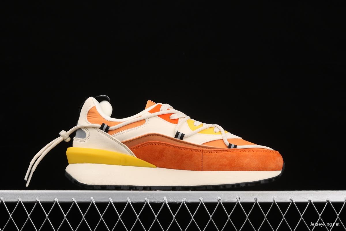 Fila Jogger spring and summer style orange soda hit color couple sports shoes T12W111108FGA