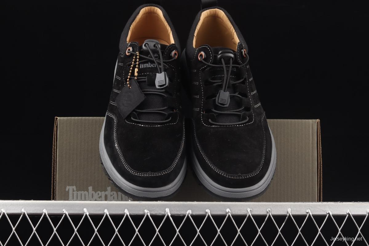 Timberland British vintage tooling low-top outdoor casual shoes TB10053BLACK