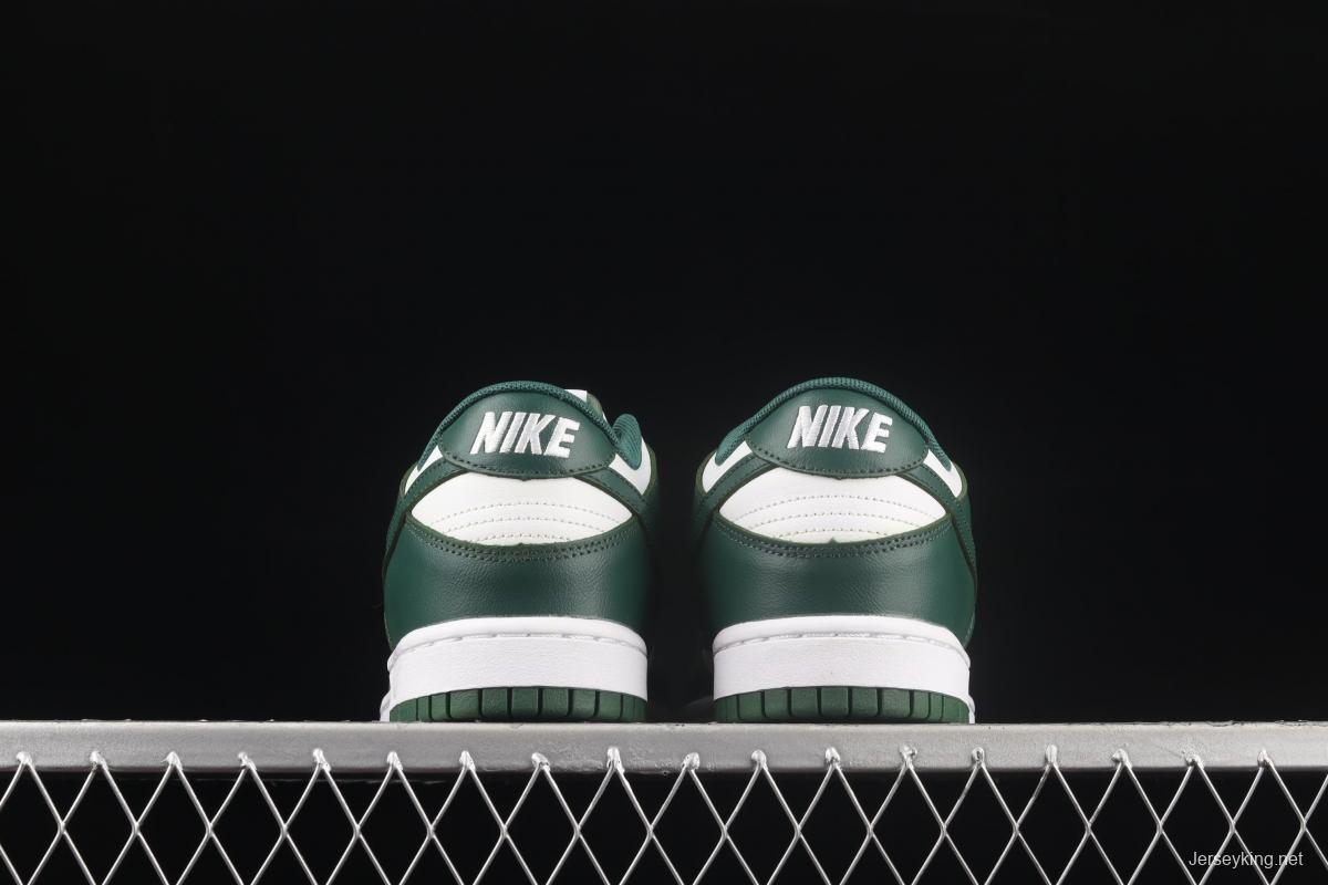 NIKE SB DUNK Low Team Green Michigan White and Green Slam Dunk Series low side Leisure Sports Skateboard shoes DD1391-101