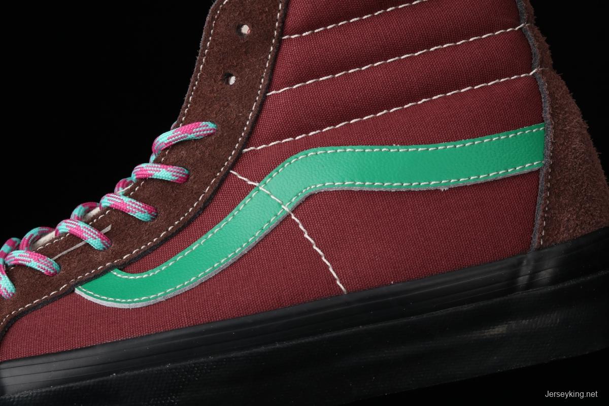 Vans Vault OG SK8-Hi Lx Vansky top casual board shoes VN0A4BVBTIX