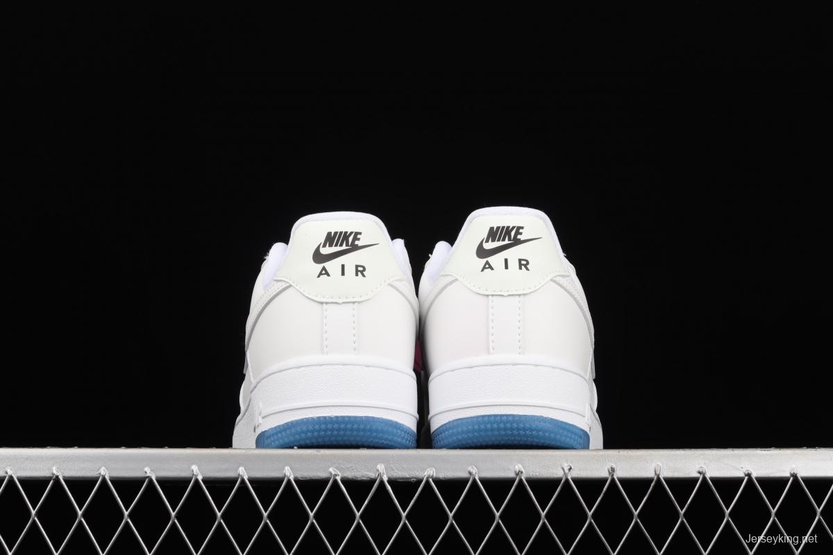 NIKE Air Force 1 purple light discoloration low-top sports leisure board shoes DA8301-100