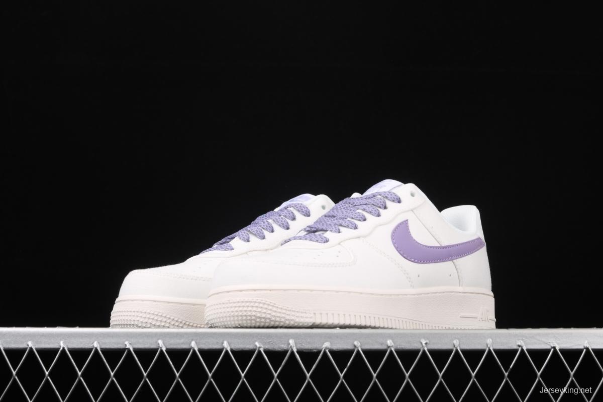 NIKE Air Force 1x07 canvas star low top casual board shoes 315122-600