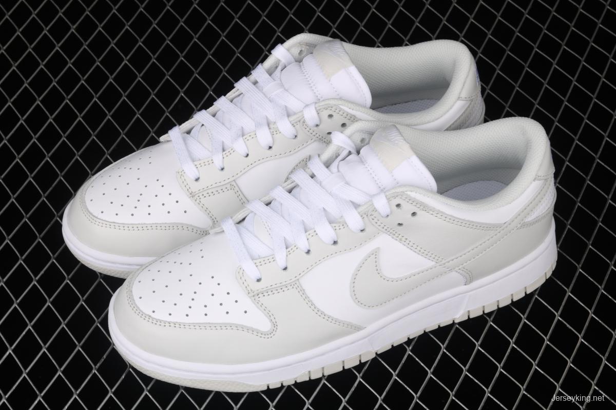 NIKE SB DUNK Low dunk series white light gray color matching low-side leisure sports skateboard shoes DD1503-103