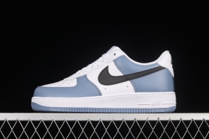 NIKE Air Force 1'07 Low Sky Blue Color Matching Low Top Casual Sneakers CQ5059-109