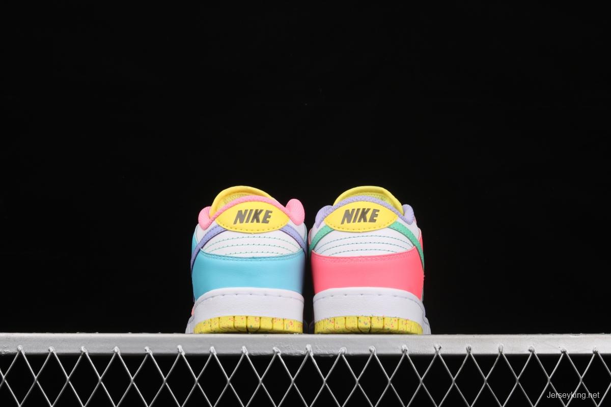 NIKE SB DUNK Low SE Candy egg / candy mandarin duck dunk series low side leisure sports skateboard shoes DD1872-100