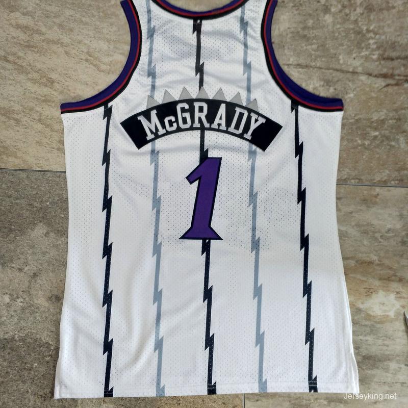 Men's Tracy McGrady White Retro Classic Team Jersey