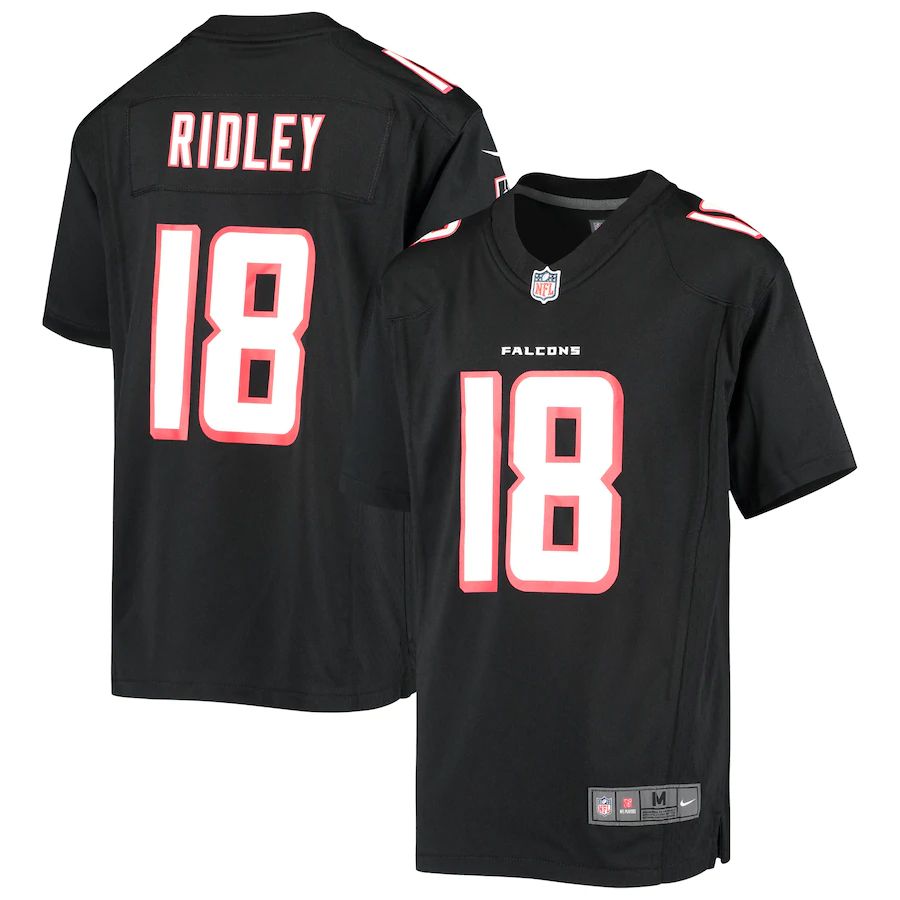 Youth Calvin Ridley Black Finished Player Limited Team Jersey