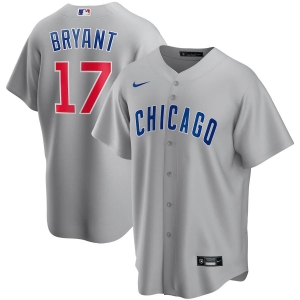 Men's Kris Bryant Gray Road 2020 Player Team Jersey