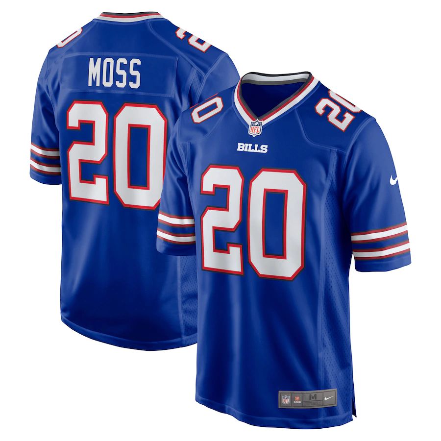 Men's Zack Moss Royal Player Limited Team Jersey