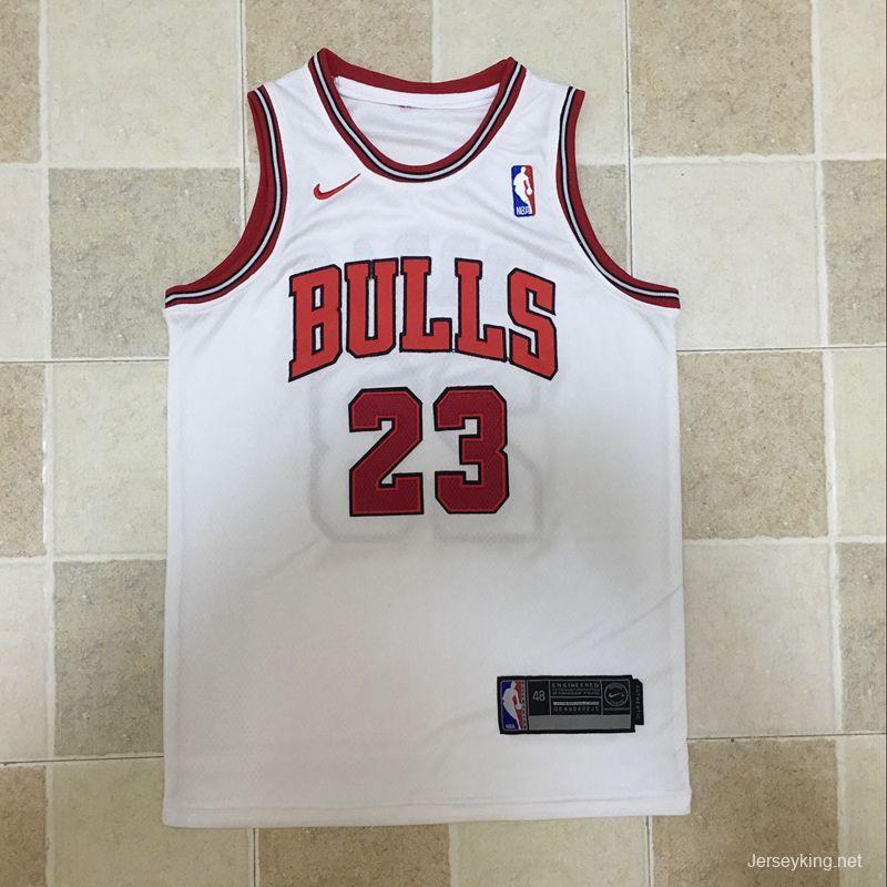 Youth Michael Jordan White Retro Classic Team Jersey