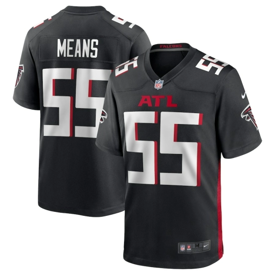 Men's Steven Means Black Player Limited Team Jersey