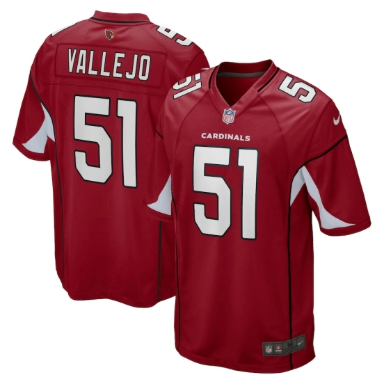 Men's Tanner Vallejo Cardinal Player Limited Team Jersey