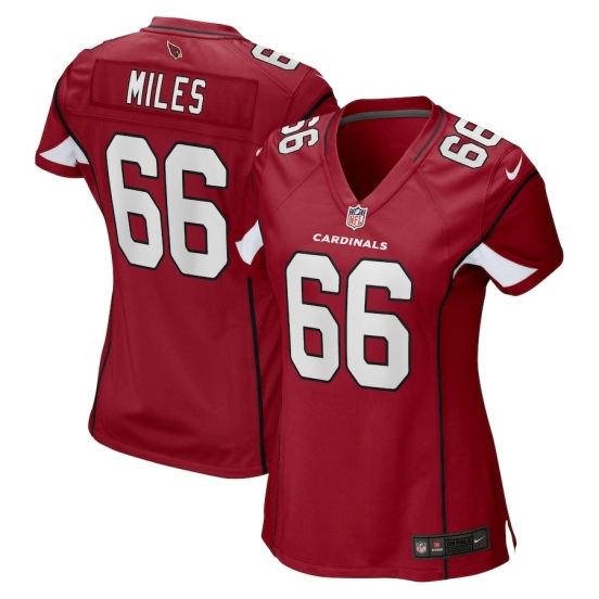 Women's Joshua Miles Cardinal Player Limited Team Jersey