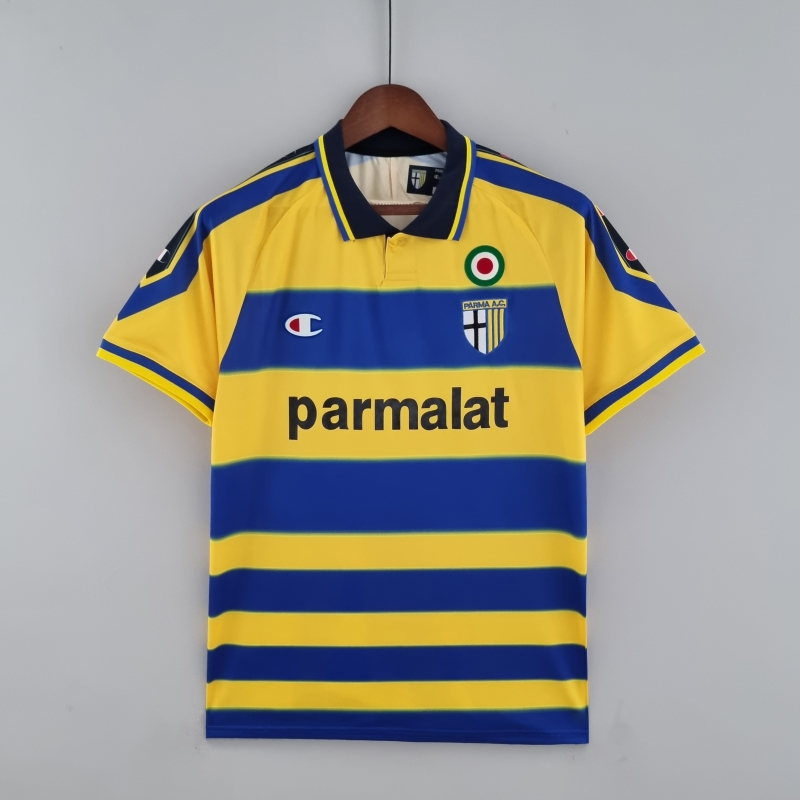 Retro Parma 99/00 Home Soccer Jersey