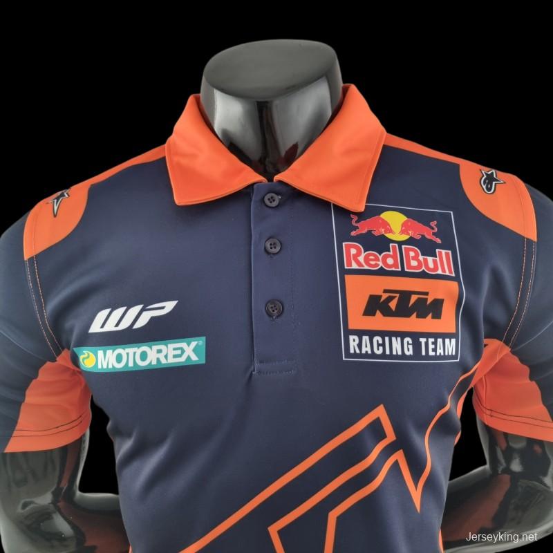 2022 F1 Formula One; KTM Polo Blue Orange 