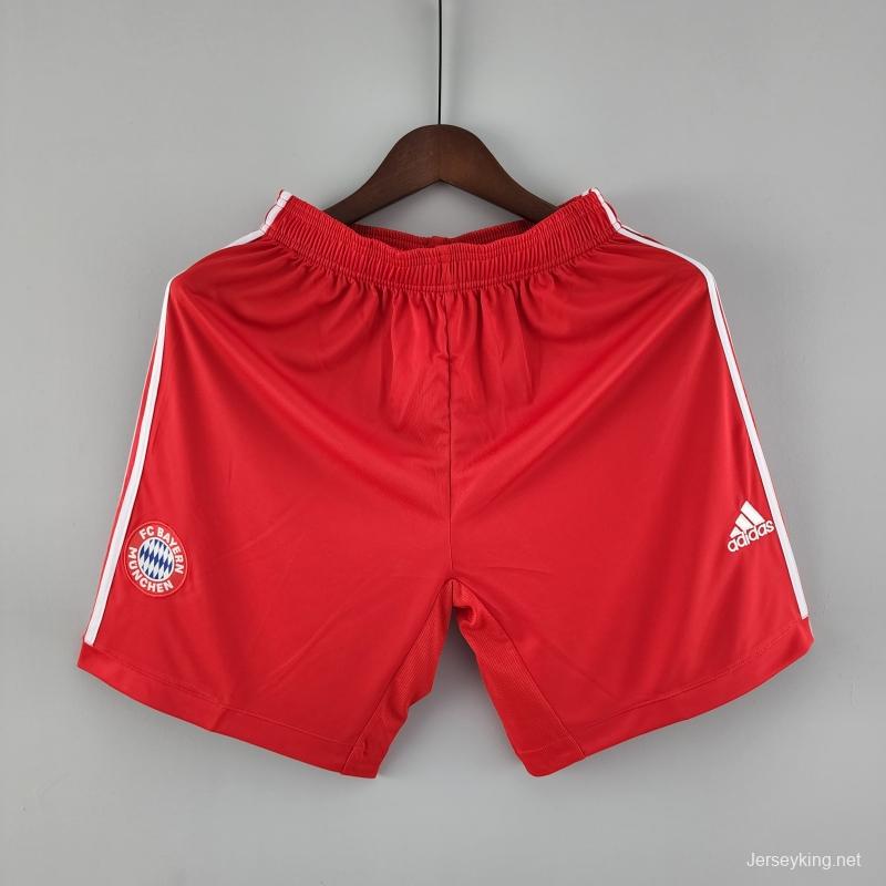 22/23 Bayern Munich Home Shorts  Soccer Jersey