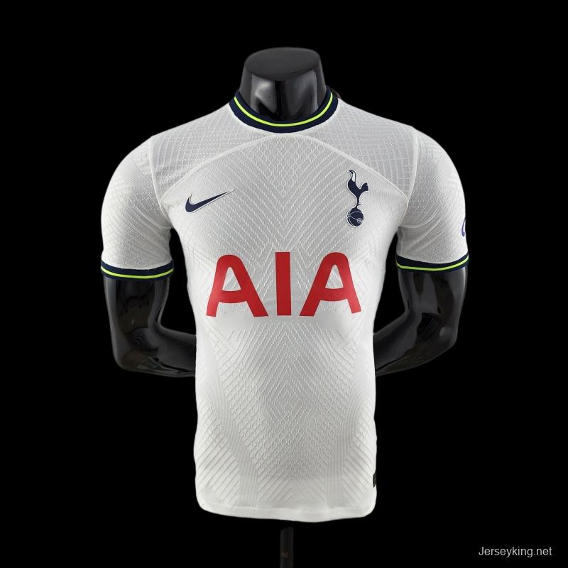 Player Version 22/23 Tottenham Hotspur Home Soccer Jersey