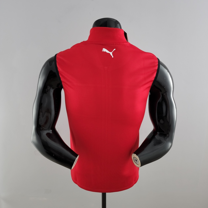 2022 F1 Ferrari Red Vest #0002