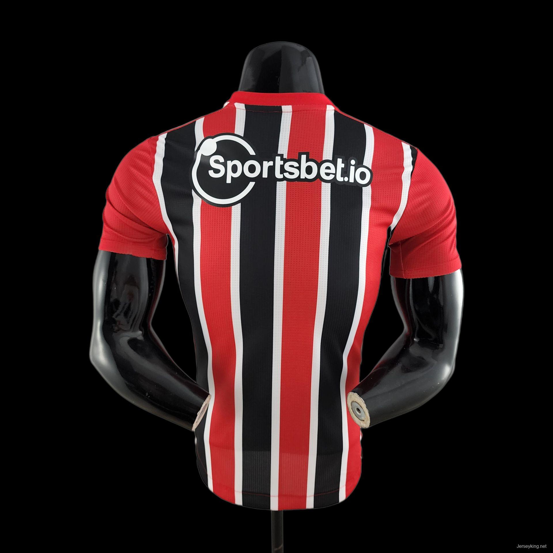 Player Version 22/23 Sao Paulo Away Soccer Jersey