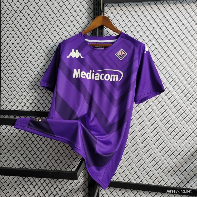 22/23 Fiorentina Home Soccer Jersey