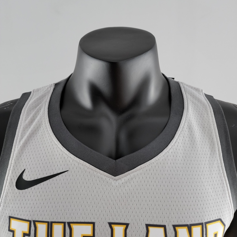 2018 Irving #2 Cleveland Cavaliers Grey NBA Jersey