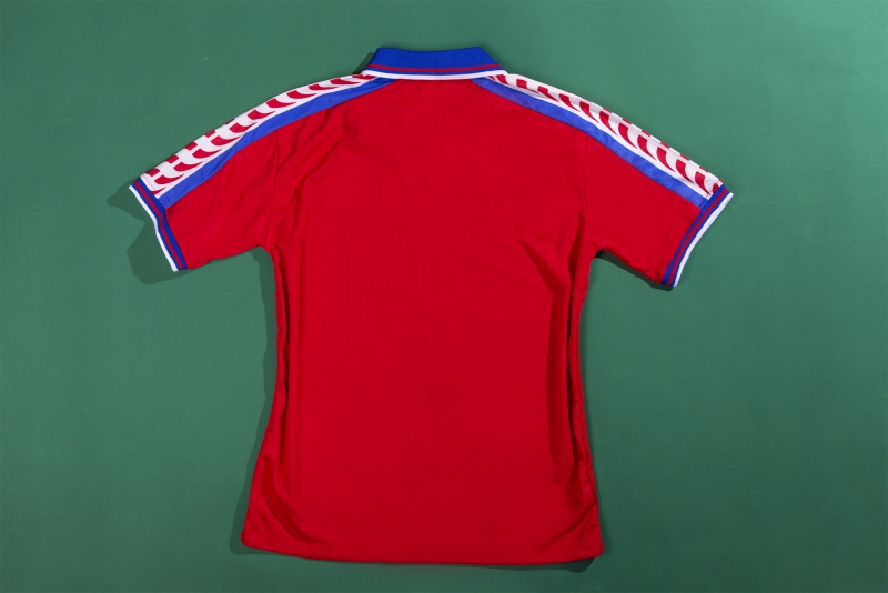 Retro 1996 Czech Republic Home Soccer Jersey
