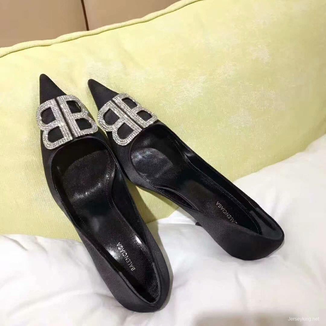 2 Color Women Balenciaga High Heels Shoes