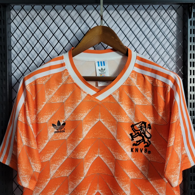 Retro 1988 Netherlands Home Jersey