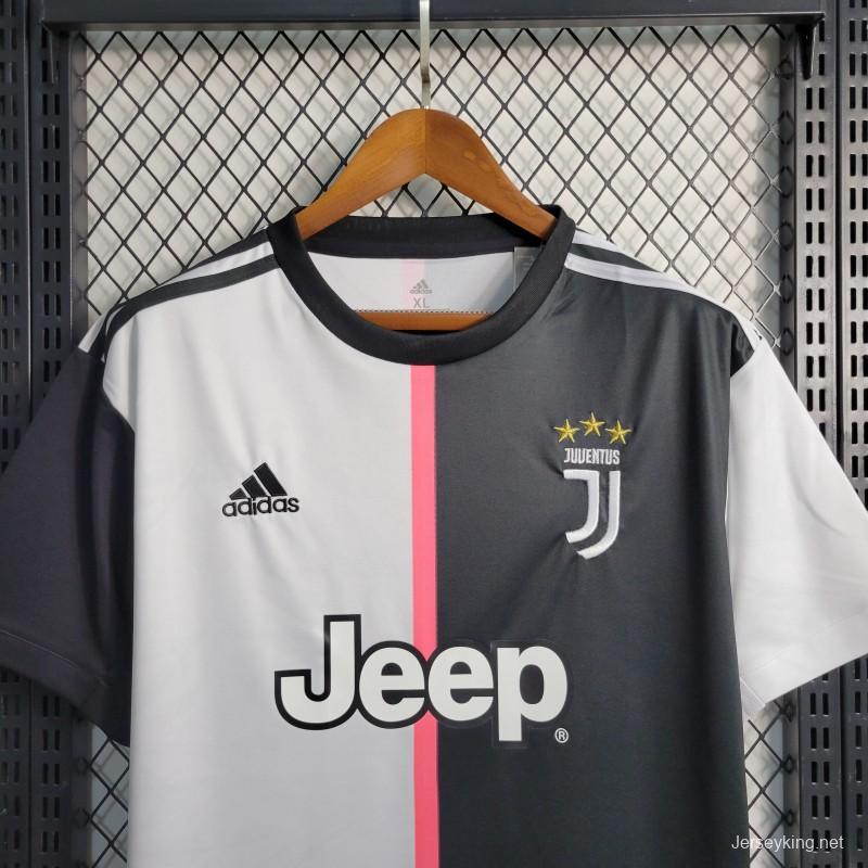 Retro 19/20 Juventus Home Soccer Jersey