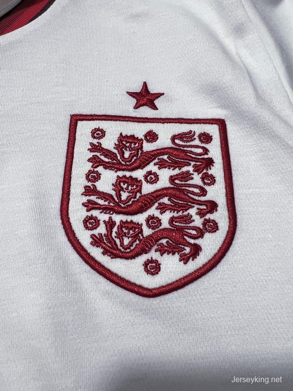 Retro 2012 England Home Soccer Jersey