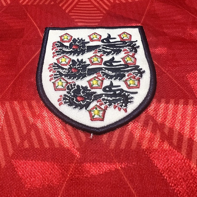 Retro 1990 England Red