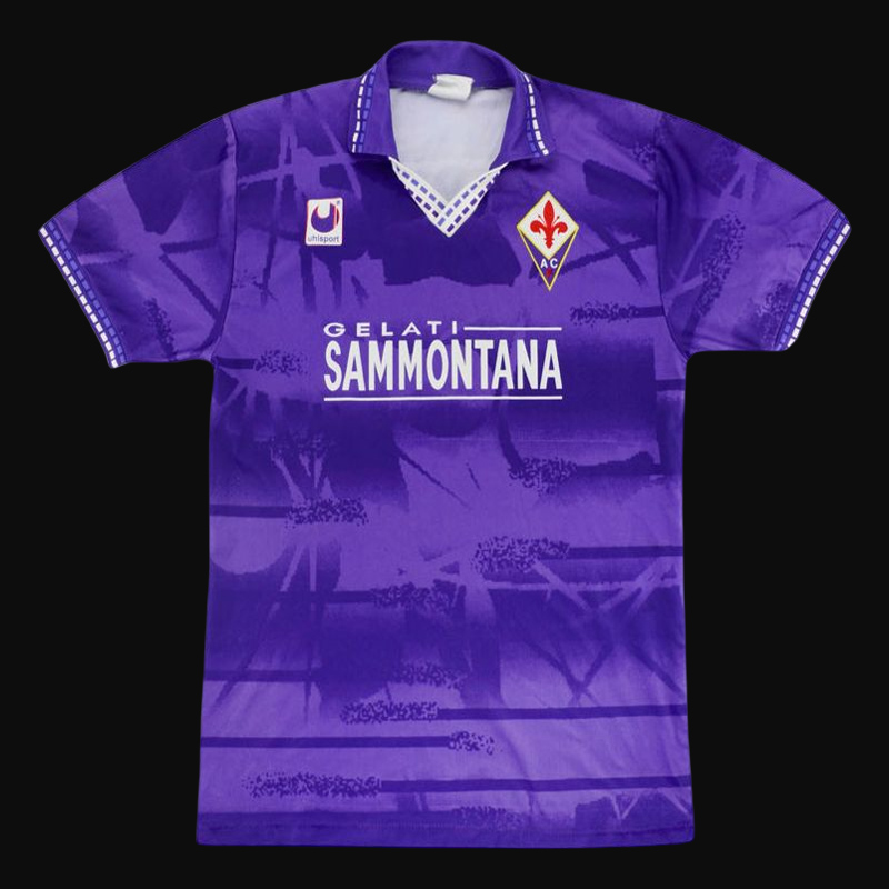 Retro 94/95 Fiorentina Home Jeresy