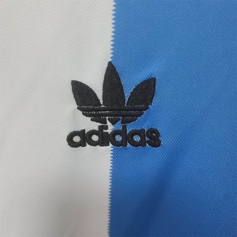 Retro 1978 Argentina Home Long Sleeve Jersey