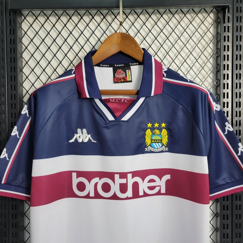 Retro 1997-98 Manchester City Away Jersey