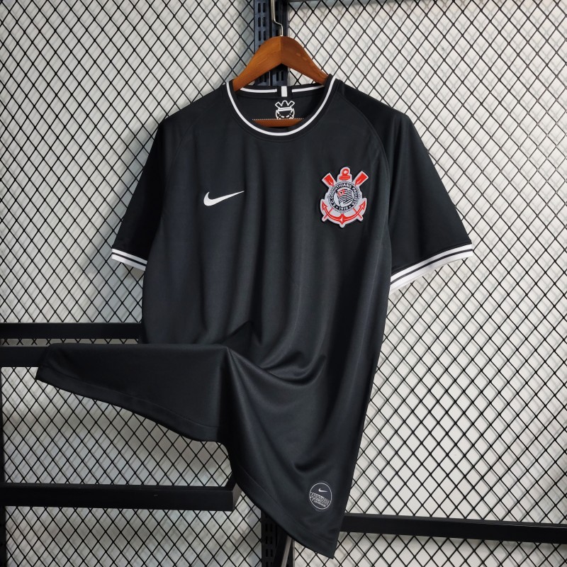 Retro 20-21 Corinthians Away Black Jersey