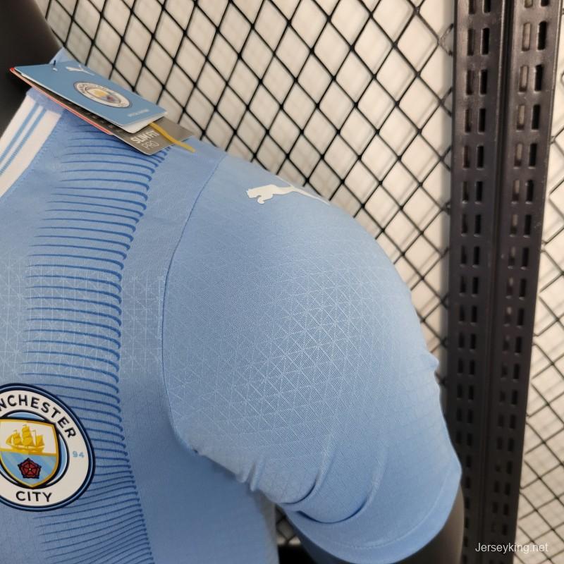 Player Version 23-24 Manchester City Home Jersey