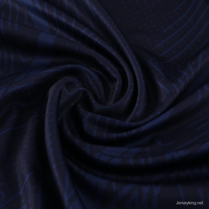 2024 Nike Navy Half Zipper Jacket+Pants