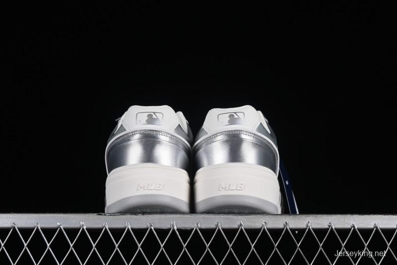 MLB Chunky Liner Metal Senior Series Lightweight Platform Casual Sneakers with 6cm Height Increase - 3ASXCLH3N50GRS