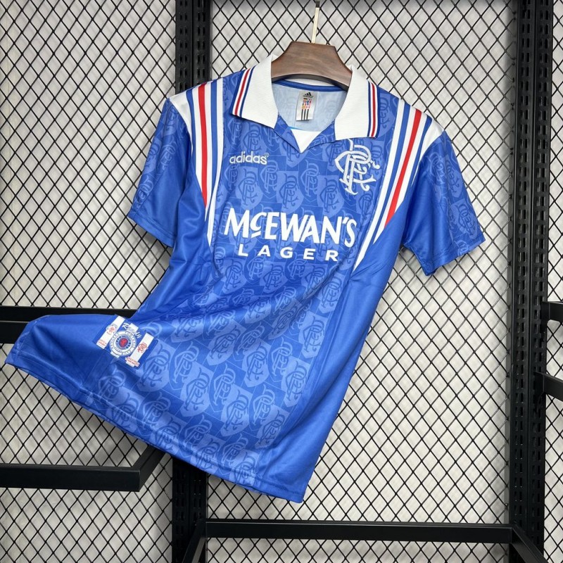 Retro 96/97 Glasgow Rangers Home Jersey
