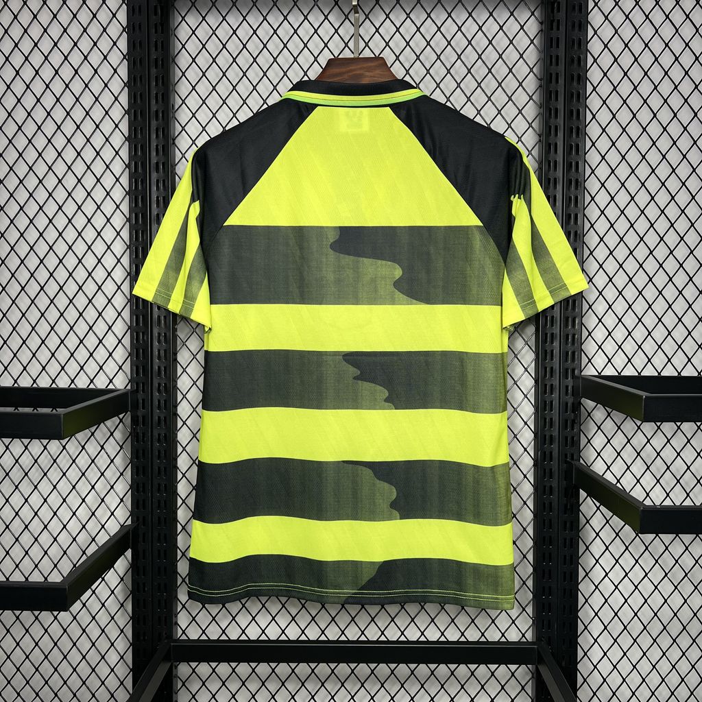 Retro 96/97 Celtic Away Yellow/Black Jersey