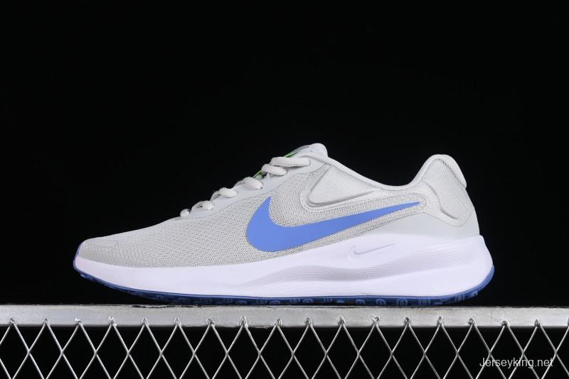 Nike Revolution 7 Wide Low-Top Running Shoes with Breathable Mesh and Durable Cushioning - FB2207-100