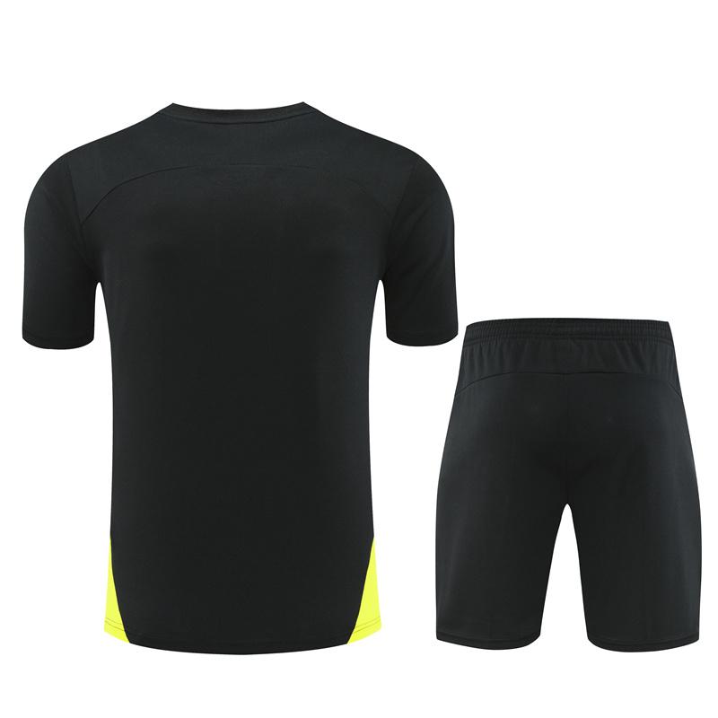 24/25 Borussia Dortmund Black Short Sleeve Jersey+Shorts