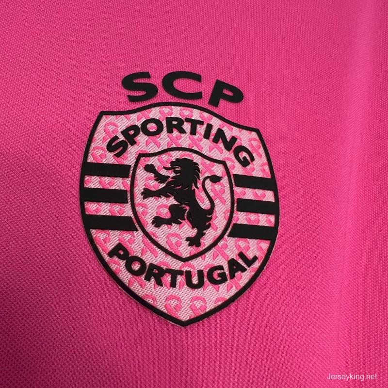 24/25 Sporting CP Pink October Jersey