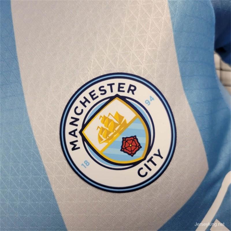 Player Version 25/26 Manchester City Home Jersey