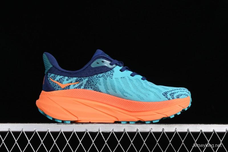 Hoka One One Challenger ATR 7 Low Trail Running Shoes with Lightweight Cushioned Midsole - 1134497 CVOR
