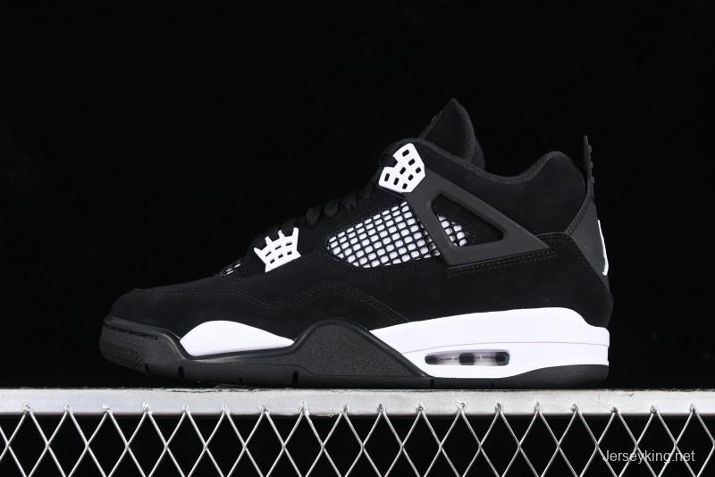Nike Air Jordan 4 Retro White Thunder Basketball Shoes - FQ8138-001