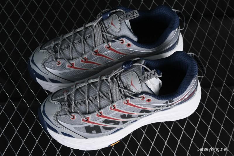 Hoka Mafate Three 2 Ultra-Lightweight Cushioned Trail Running Shoes - 1141572 LOSP
