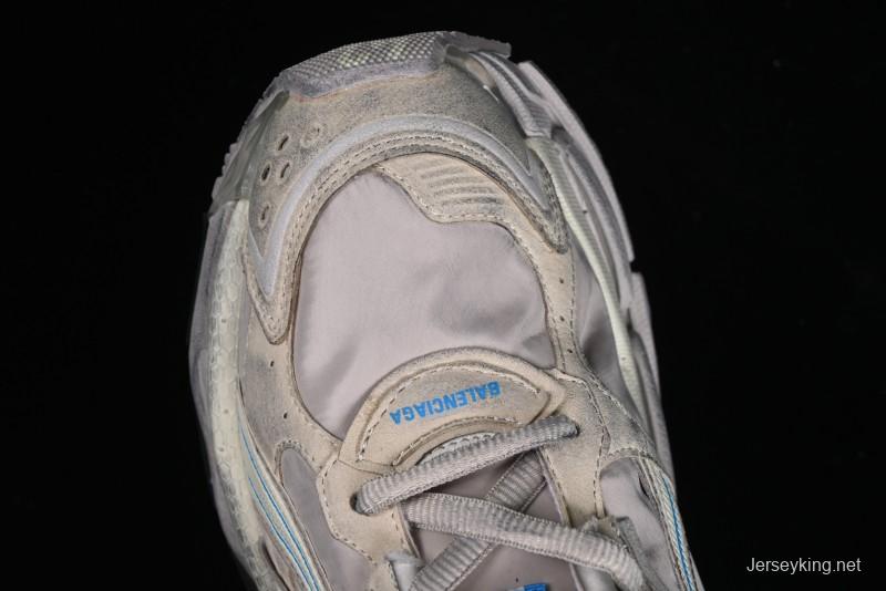 Balenciaga Runner Kith Four Color Retro Casual Sneakers - W3RNY2240