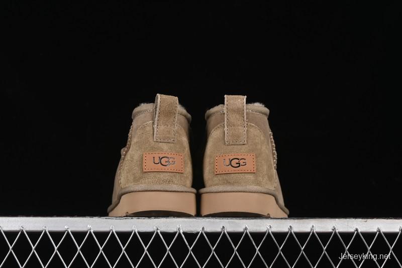 UGG Classic Ultra Mini Short Boots with Genuine Australian Sheepskin and TREADLITE Outsole - 1116109